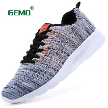 戈陌（GEMO）男士361-淺灰桔紅 46