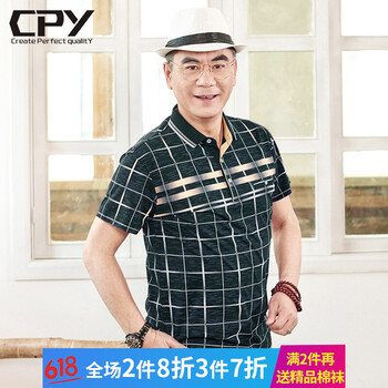 CPY 短袖 男士T恤 2767綠色 