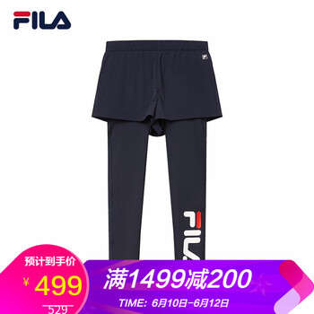 FILA  裙褲 女 長(cháng)褲 休閑褲
