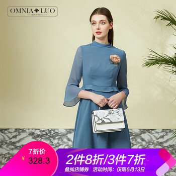 歐柏蘭奴（OMNIALUO）  流蘇 連衣裙