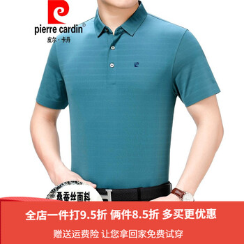 皮爾卡丹（pierrecardin） 短袖 男士T恤 衫綠色193078 