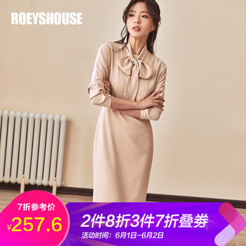 修身連衣裙杏粉色,修身連衣裙杏粉色,怎么樣