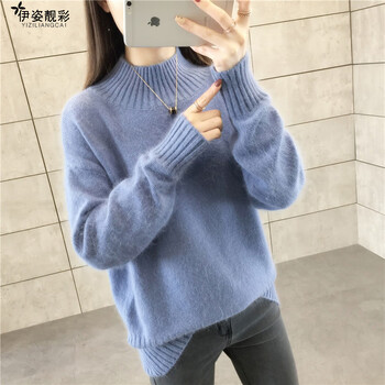 慵懶套頭毛衣