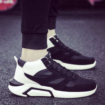 四超健步（SICHAO）男士9868 黑白秋新品(普通款) 