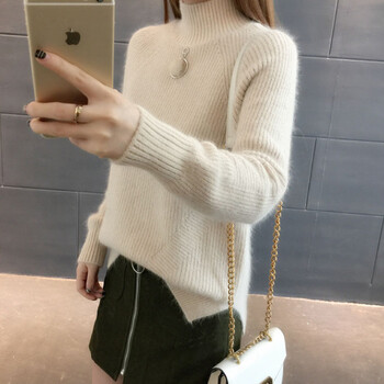 純色毛衣，微胖妹子的福音