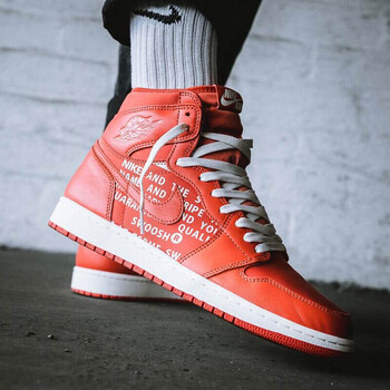 耐克（NIKE）籃球鞋555088-800彈幕橙色 42.5