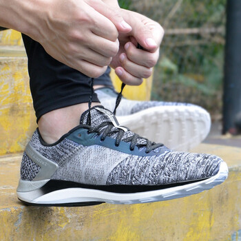 李寧（LI-NING）跑步鞋14代019-4基礎(chǔ)黑/基礎(chǔ)白/銀 
