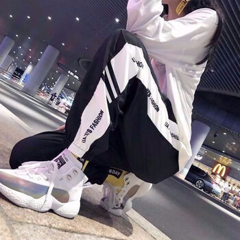 鼎度（DINGDU） 中腰 直筒褲 女 長褲 休閑褲