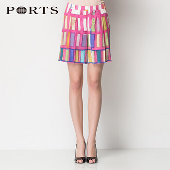 PORTS  直筒褲 女 短褲 休閑褲