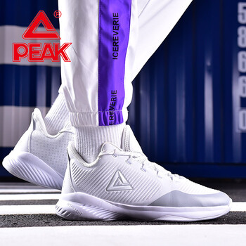匹克（PEAK）籃球鞋DA810711大白 