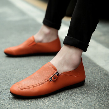 覓蒂（Meddy）男士YJ-633桔色 41