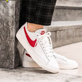 耐克（NIKE）板鞋BQ7306-600/ 19春季新款 皮面 