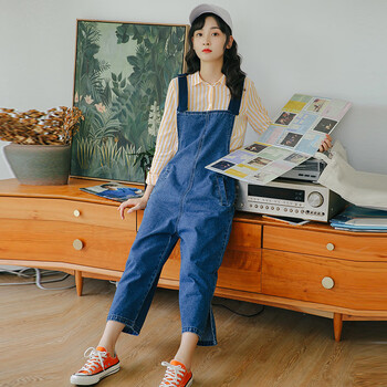 復古刺繡牛仔褲，微胖妹子的福音