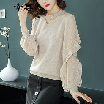 怎么樣,泡袖,毛衣衫,領(lǐng)泡,領(lǐng)泡,泡袖,毛衣衫