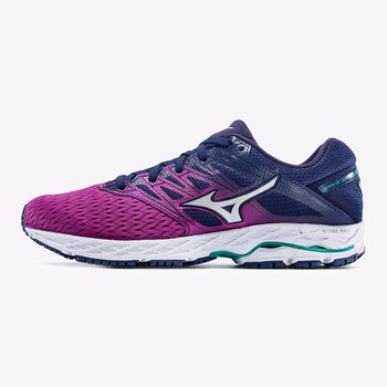 美津濃（MIZUNO）跑步鞋亮紫/藍(lán) 37