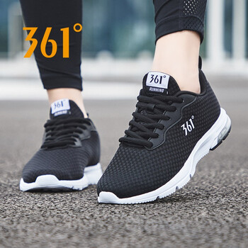 361度跑步鞋烏黑色/361度白（網(wǎng)面） 35，36，37，38，39，40，41