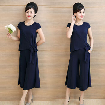 寬松毛呢闊腿褲，穿出你的少女心