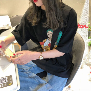 寬松短袖連衣裙，打造時尚小仙女