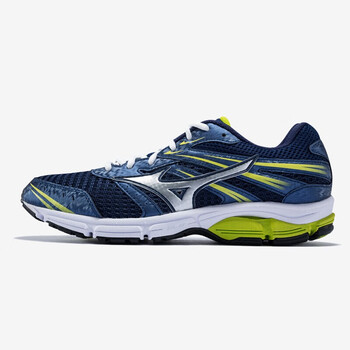 美津濃（MIZUNO）跑步鞋深藍(lán)/銀/亮綠 40，41，42