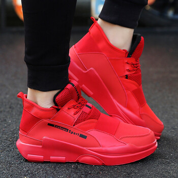 汀狼酷足（TLKUZU）男士8191紅色加絨 39