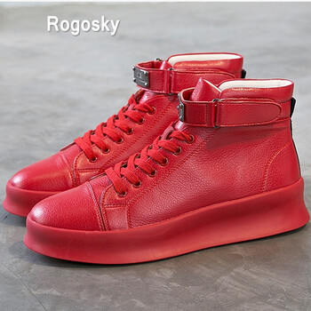 Rogosky男士紅色（單里） 40