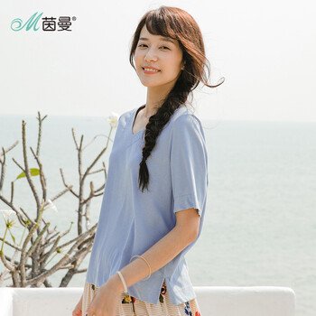 時尚印花短袖，打造甜美少女風(fēng)