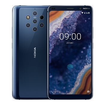 諾基亞（NOKIA） 9 手機(jī) 藍(lán)色，深藍(lán)色系