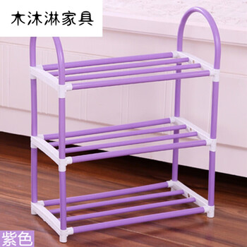 簡(jiǎn)易牛皮鞋架，讓衣物整齊又實(shí)用