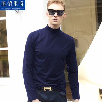 奧德里奇（Aodeliqi） 長(zhǎng)袖 男士T恤 寶藍(lán)色 XL，L，XXXL，M，XXL