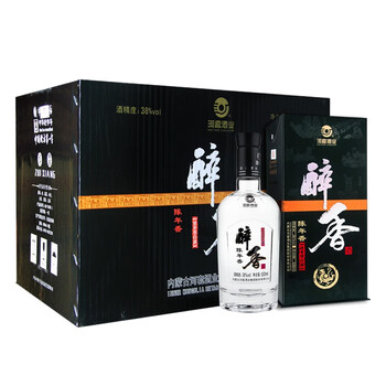 河套酒業(yè)（HETAOLIQUOR）38度500mL 濃香型，濃香