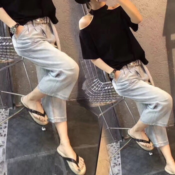 薄款休閑工裝褲，微胖妹子的福音