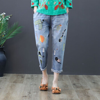 加絨牛仔褲，微胖美眉的顯瘦之選