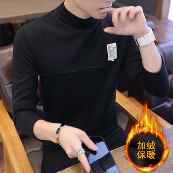 快樂(lè )嘉人 長(cháng)袖 男士T恤 wy902黑 XL，L，XXXL，M，XXL