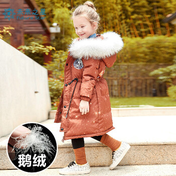 女童糖果羽絨
