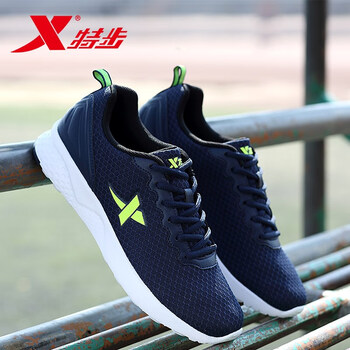 特步（XTEP）跑步鞋深蘭/網(wǎng)面 44，45以上，38，39，40，41，42，43