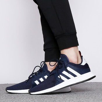 阿迪達斯（Adidas）跑步鞋F34037學院藏青藍 