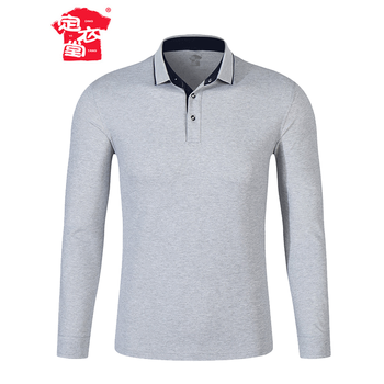 定衣堂 長(cháng)袖 男士T恤 男款麻灰 