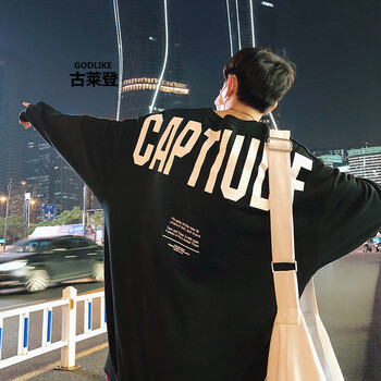 古萊登（GODLIKE） 長(zhǎng)袖 男士T恤 W566黑色 XL，L，XXXL，M，XXL