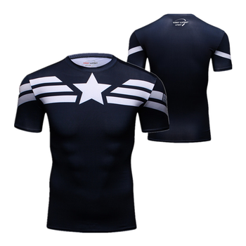 Meicarol 短袖 男士T恤 美國隊長(cháng)A2 T恤 