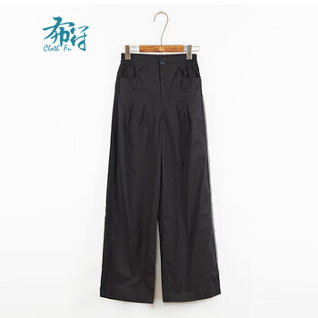 百搭高腰闊腿褲，打造性感小仙女
