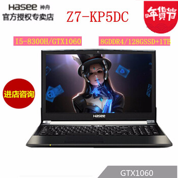 神舟（HASEE） Z7-KP7DC  15.6英寸 筆記本