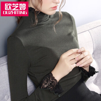 百搭小翻領(lǐng)長袖，微胖妹子的福音