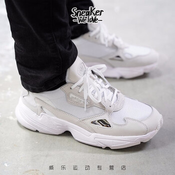 阿迪達(dá)斯（Adidas）跑步鞋白色 B28128 36