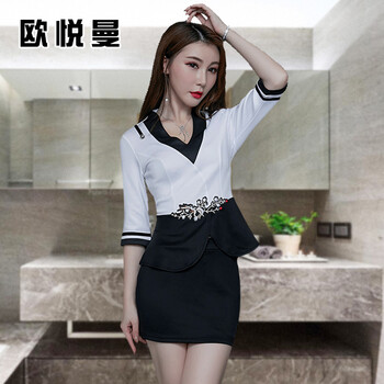 時(shí)尚修身連衣裙，打造性感小仙女