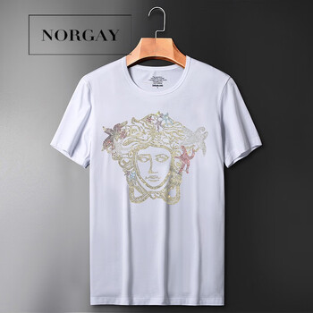 諾爾蓋（NORGAY） 短袖 男士T恤 8683白色 