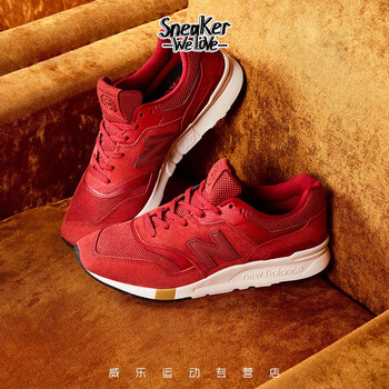 NEW BALANCE跑步鞋紅CM997HNY 