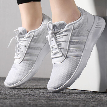 阿迪達斯（Adidas）跑步鞋F(xiàn)34672輕便小白鞋 37.5