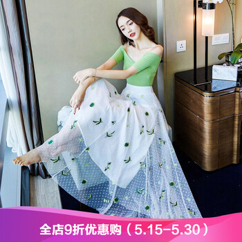條紋連衣裙，打造浪漫女神