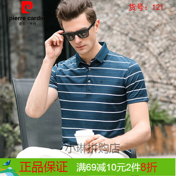 皮爾卡丹（pierrecardin） 短袖 男士T恤 121深綠 