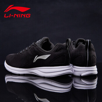 李寧（LI-NING）跑步鞋黑銀 44，45以上，39，40，41，42，43